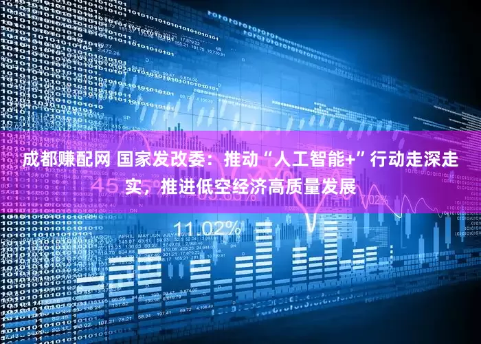 成都赚配网 国家发改委：推动“人工智能+”行动走深走实，推进低空经济高质量发展